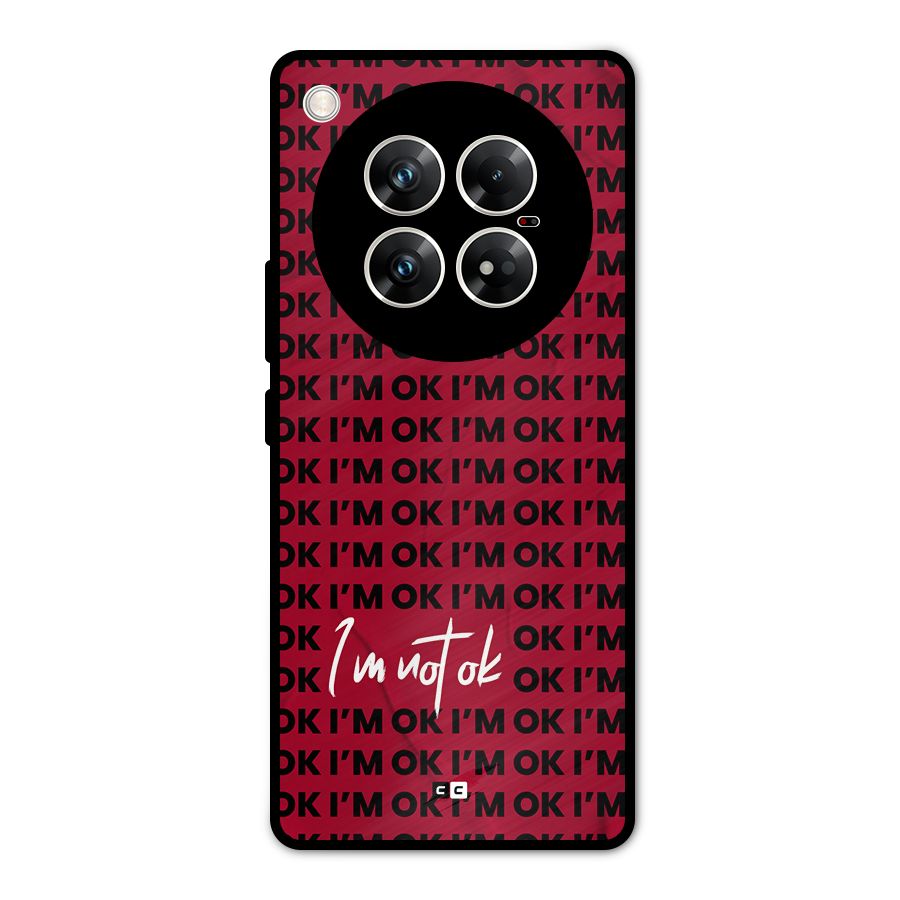 Really Not Ok Metal Back Case for Infinix Zero 40 5G