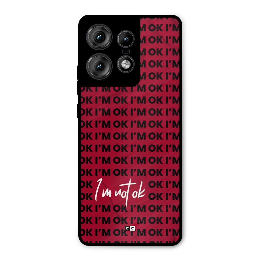 Really Not Ok Metal Back Case for Motorola Edge 50 Pro