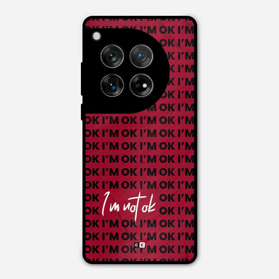 Really Not Ok Metal Back Case for OnePlus 12
