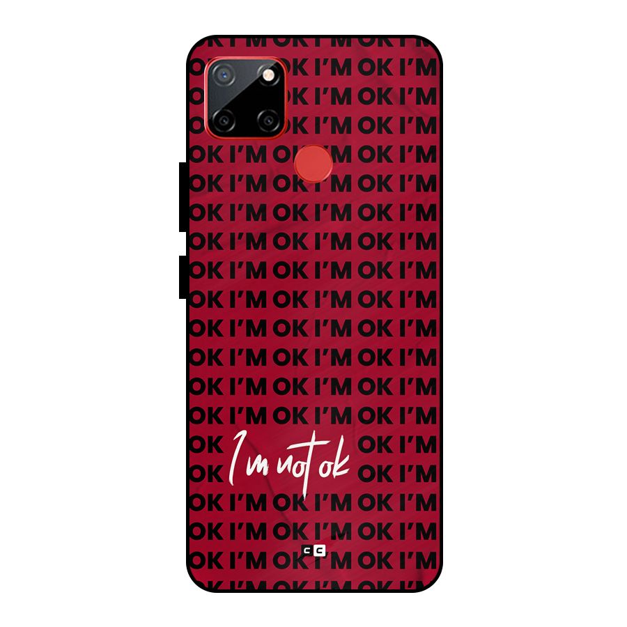 Really Not Ok Metal Back Case for Realme C12