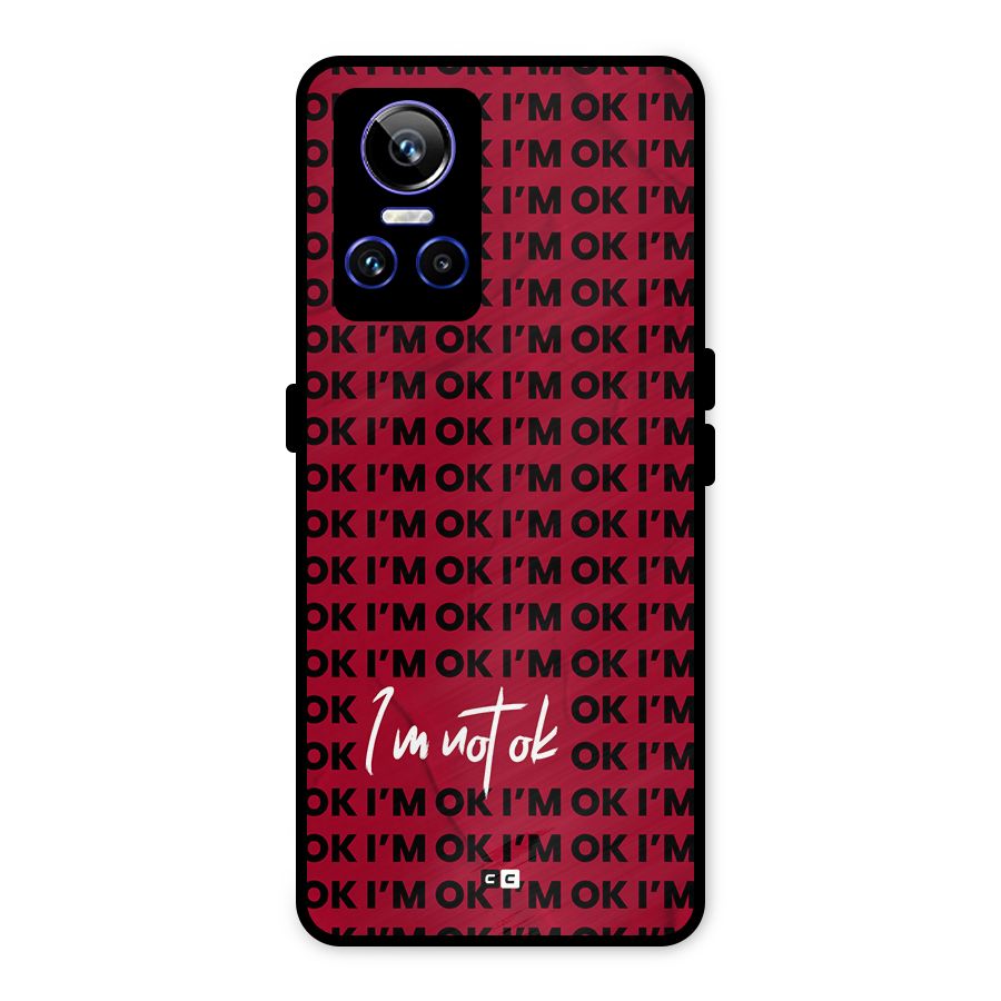 Really Not Ok Metal Back Case for Realme GT Neo 3
