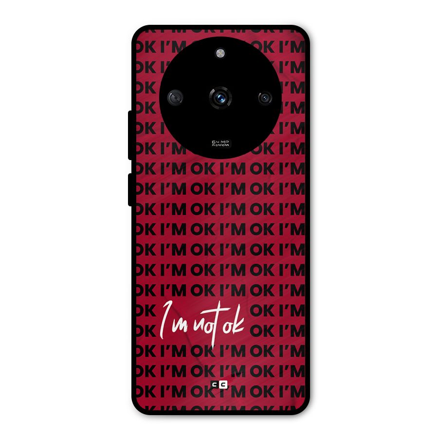 Really Not Ok Metal Back Case for Realme Narzo 60 5G