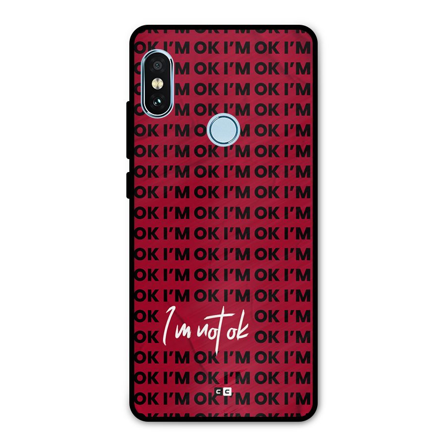 Really Not Ok Metal Back Case for Redmi Note 5 Pro