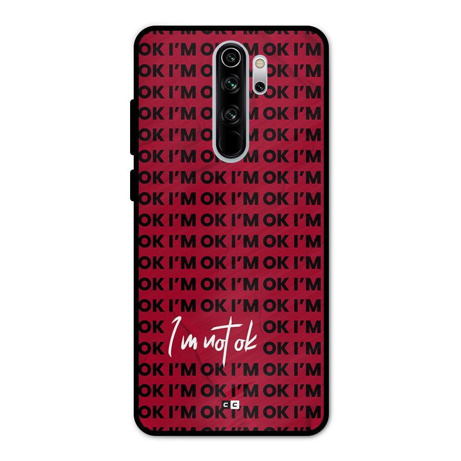 Really Not Ok Metal Back Case for Redmi Note 8 Pro
