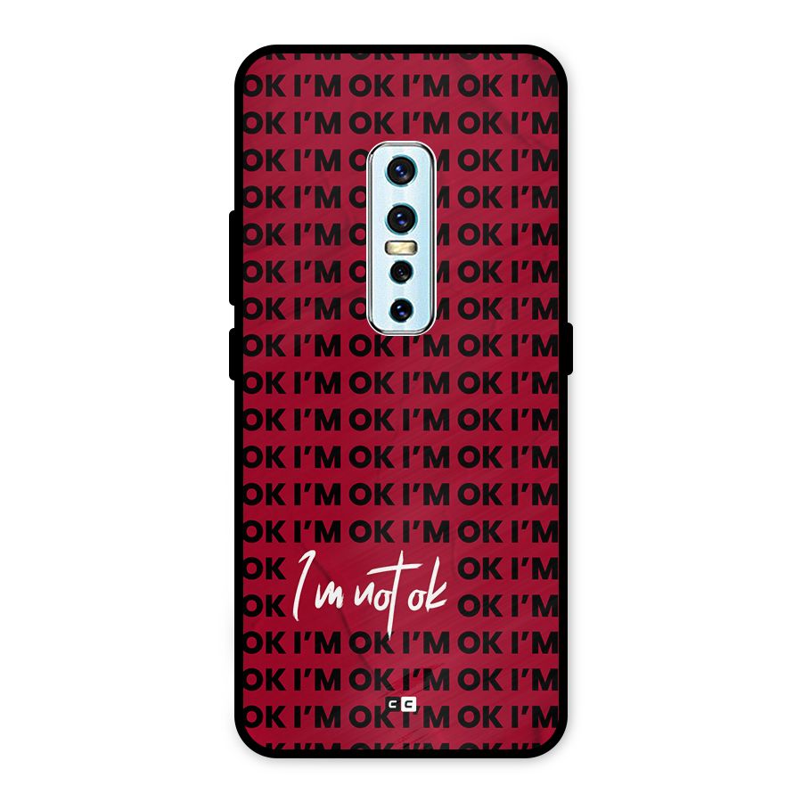 Really Not Ok Metal Back Case for Vivo V17 Pro