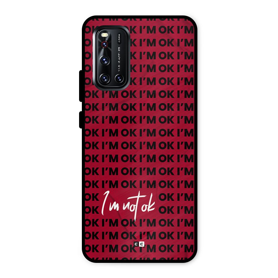 Really Not Ok Metal Back Case for Vivo V19