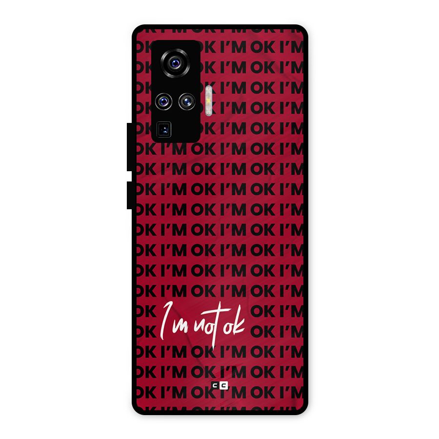 Really Not Ok Metal Back Case for Vivo X50 Pro
