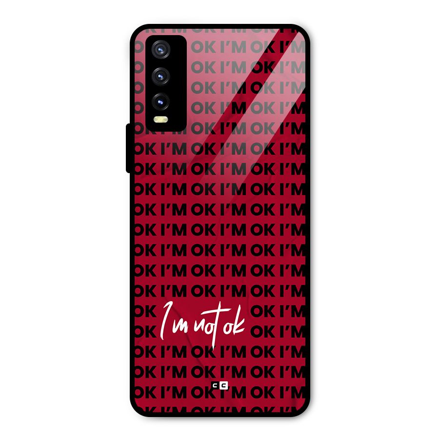 Really Not Ok Metal Back Case for Vivo Y20