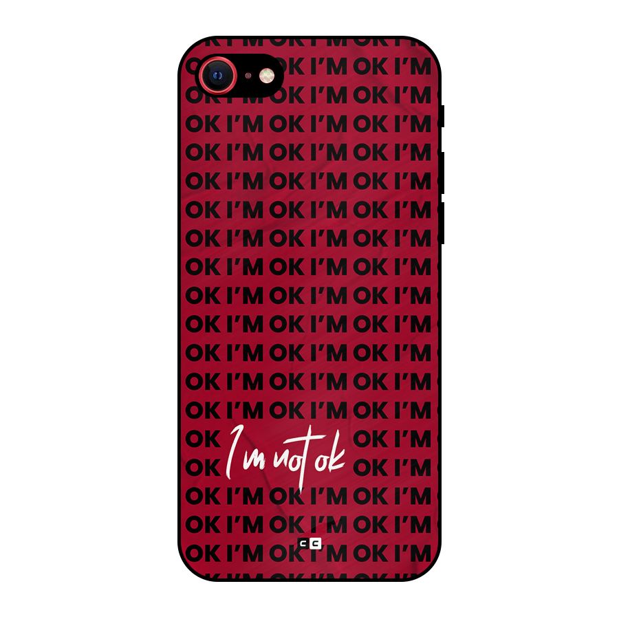 Really Not Ok Metal Back Case for iPhone 7