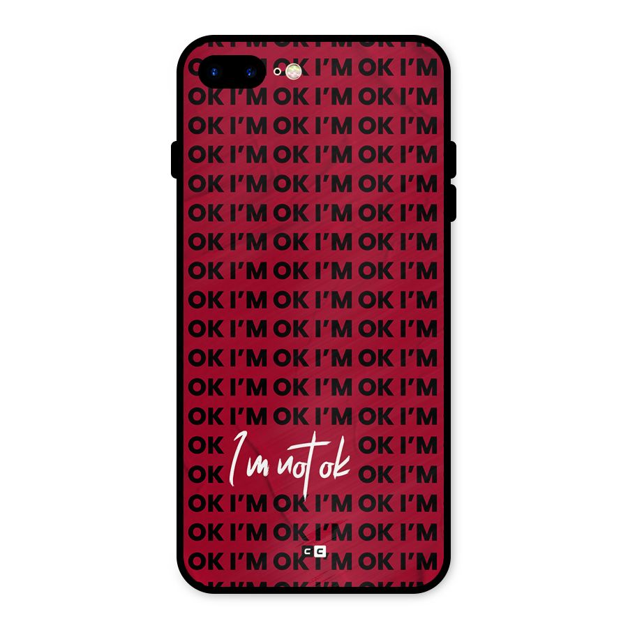 Really Not Ok Metal Back Case for iPhone 7 Plus