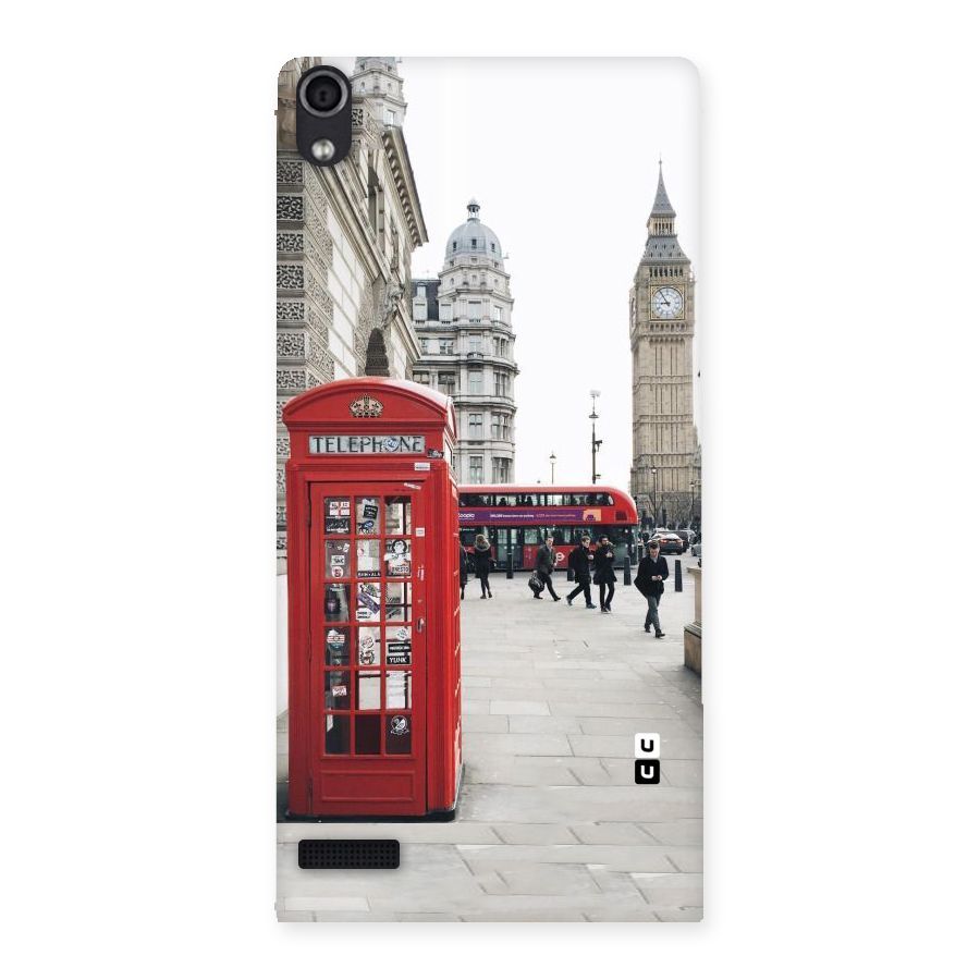 Red City Back Case for Ascend P6
