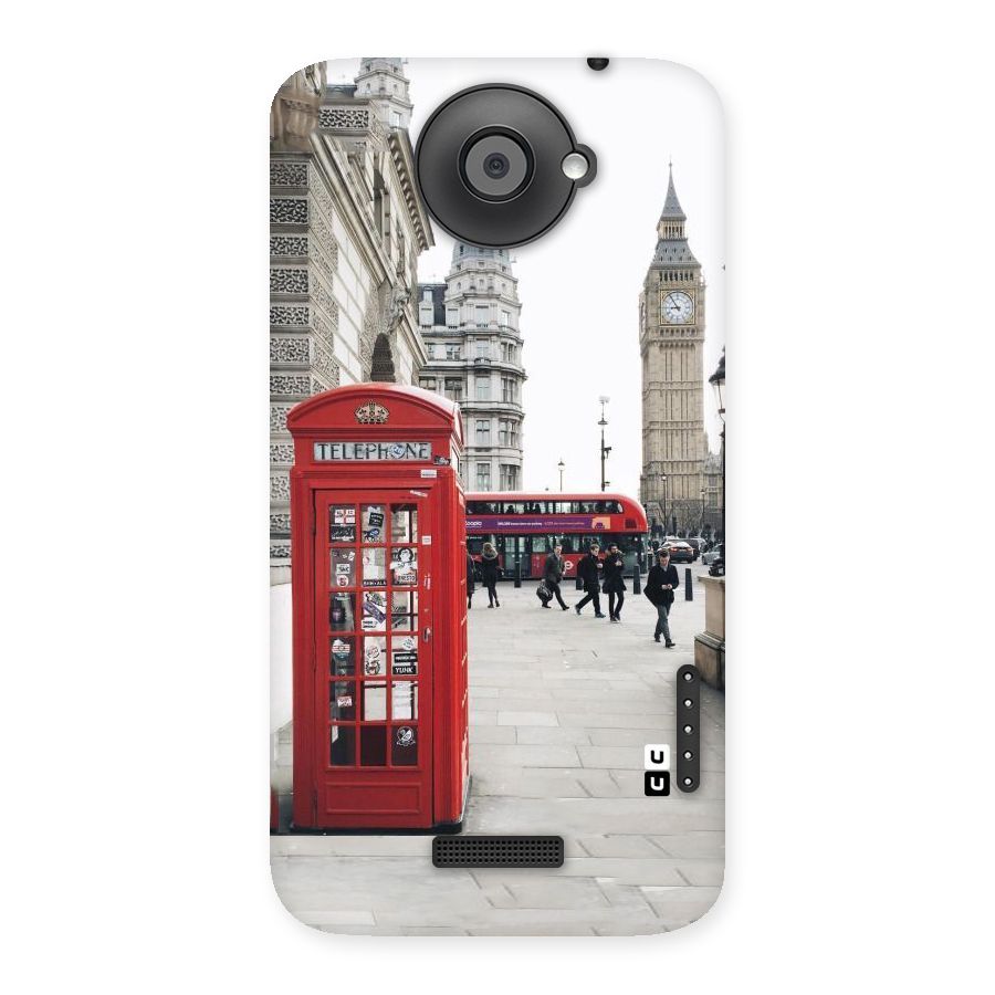 Red City Back Case for HTC One X