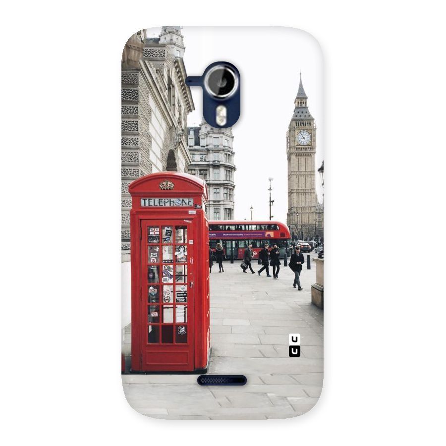Red City Back Case for Micromax Canvas Magnus A117