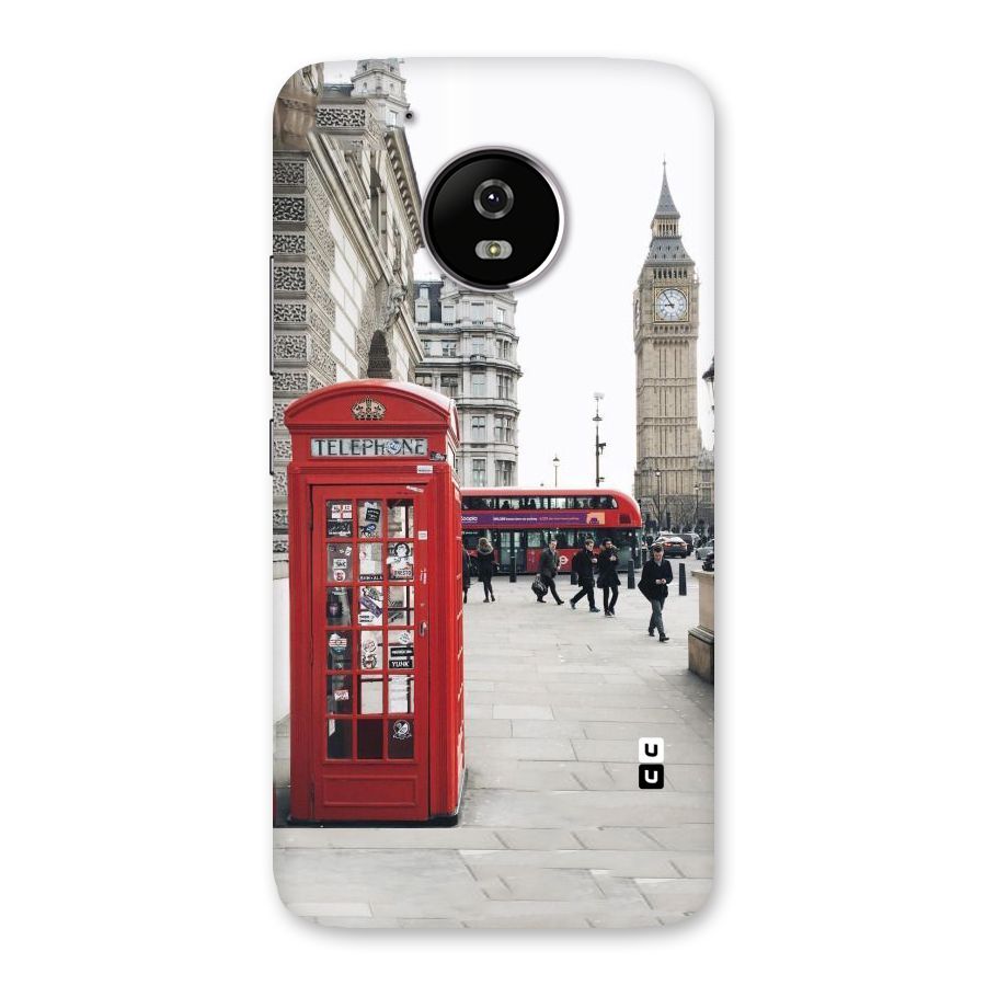 Red City Back Case for Moto G5
