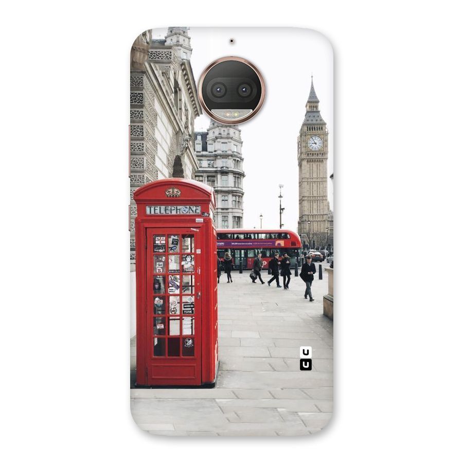 Red City Back Case for Moto G5s Plus
