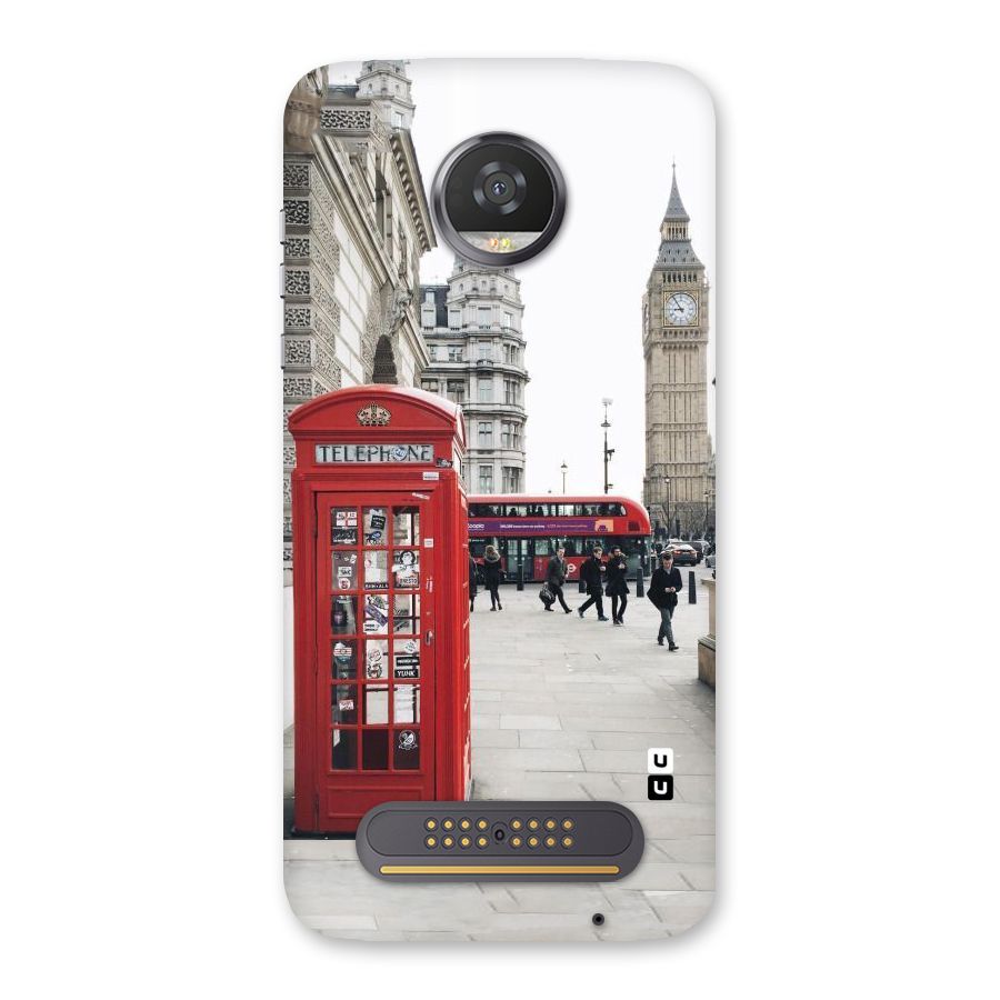 Red City Back Case for Moto Z2 Play