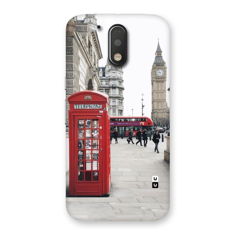 Red City Back Case for Motorola Moto G4 Plus