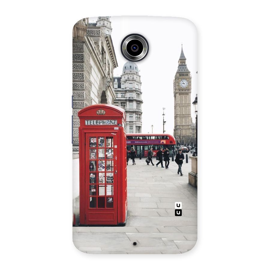 Red City Back Case for Nexsus 6