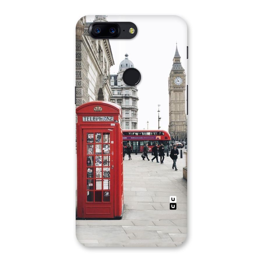 Red City Back Case for OnePlus 5T