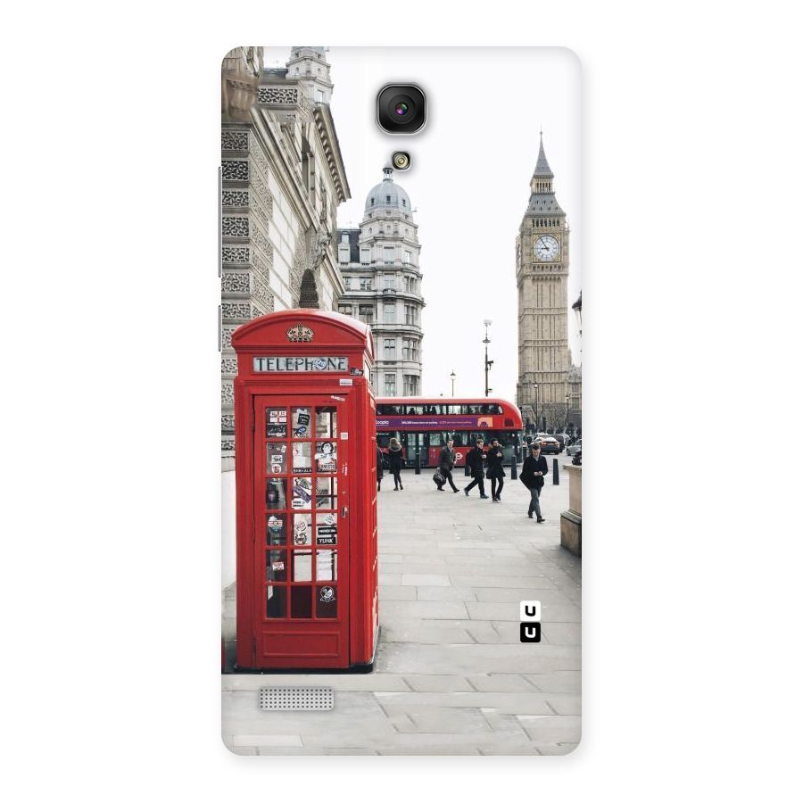 Red City Back Case for Redmi Note Prime