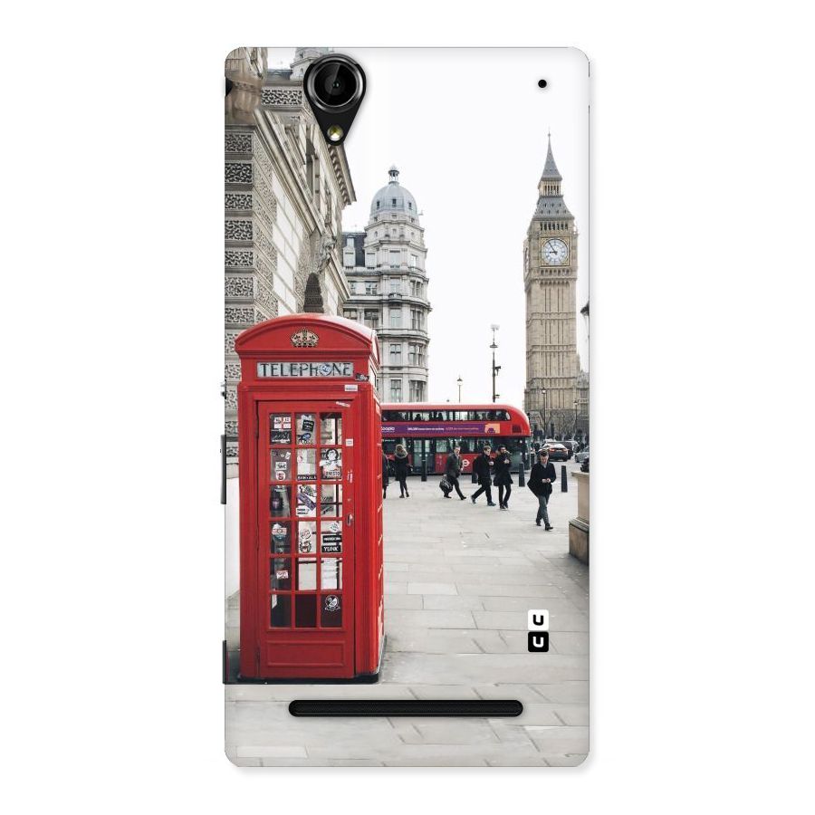 Red City Back Case for Sony Xperia T2