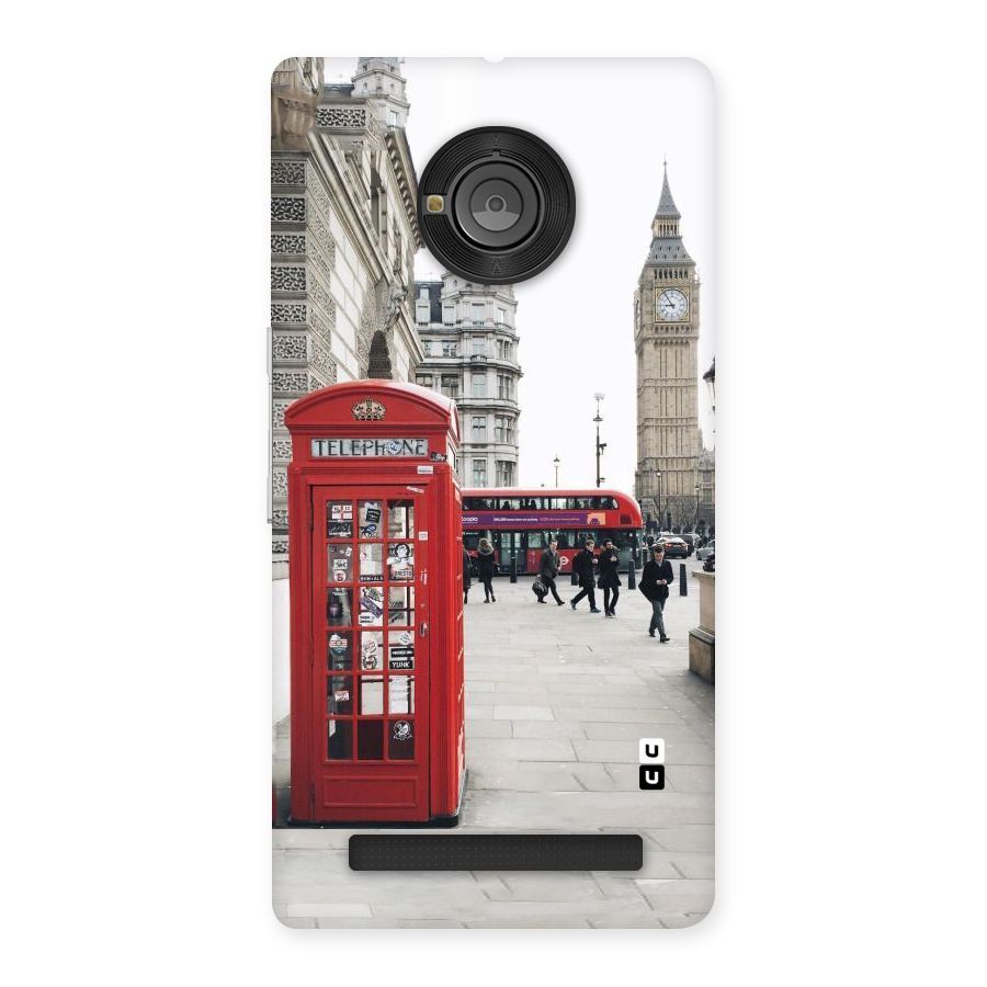 Red City Back Case for Yu Yunique