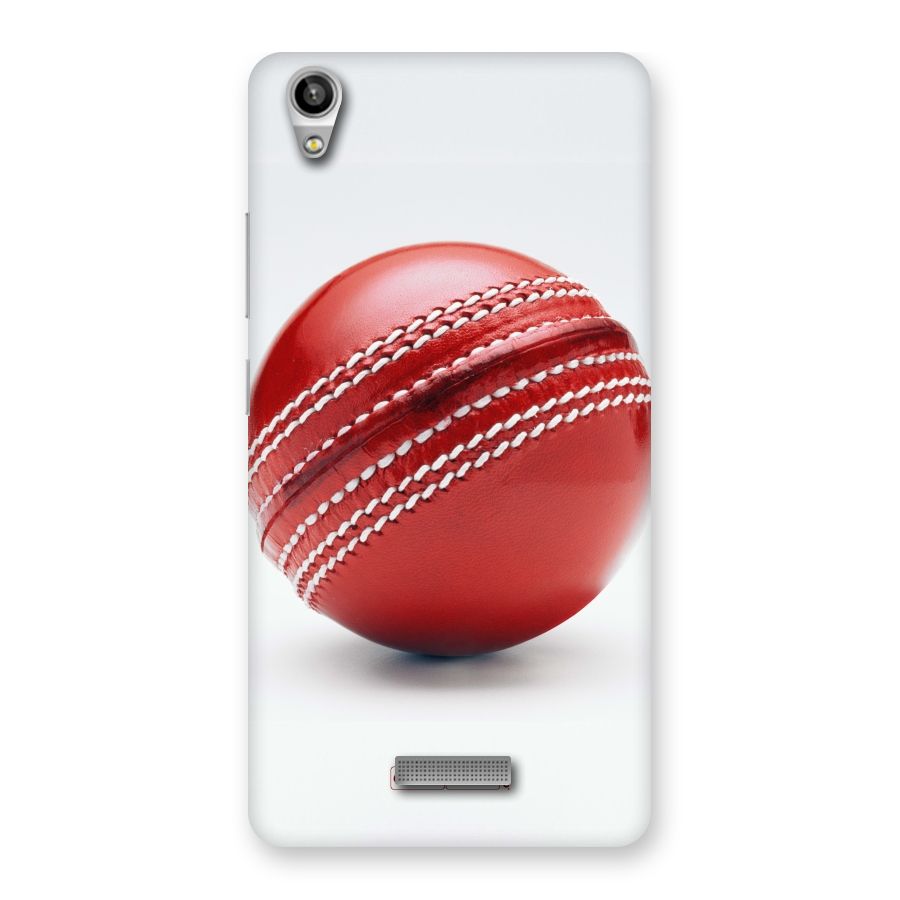 Red International Cricket Ball Back Case for Lava-Pixel-V1