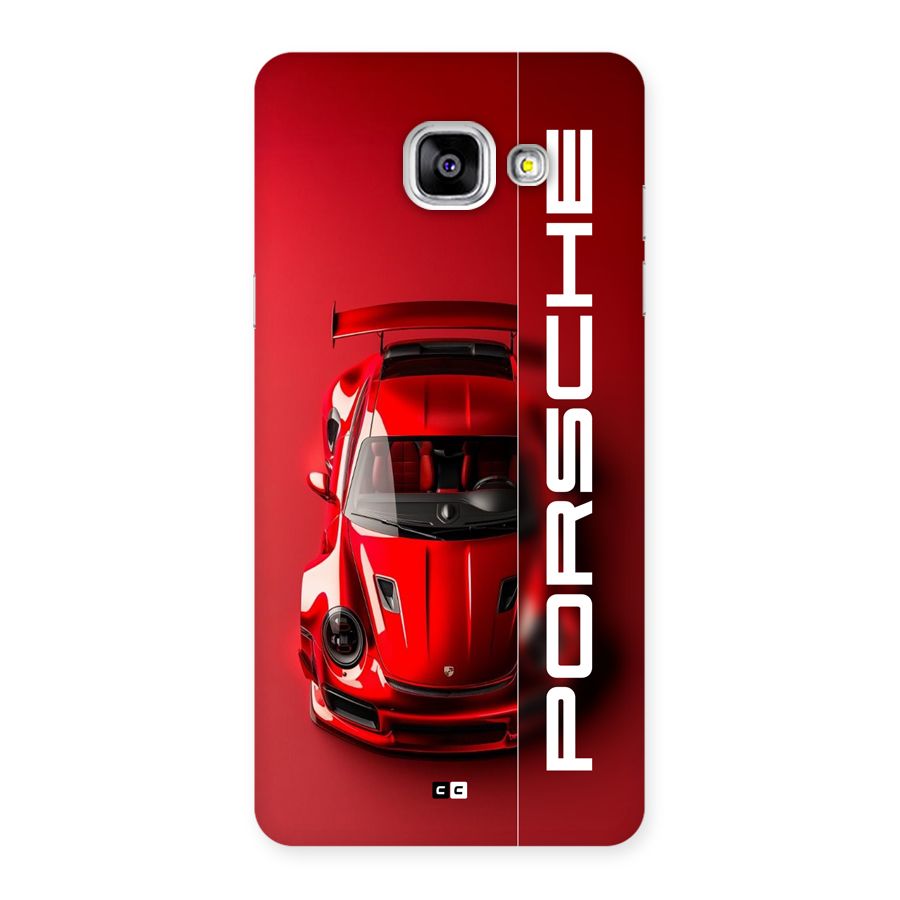 Red Porsche Back Case for Galaxy A5 (2016)