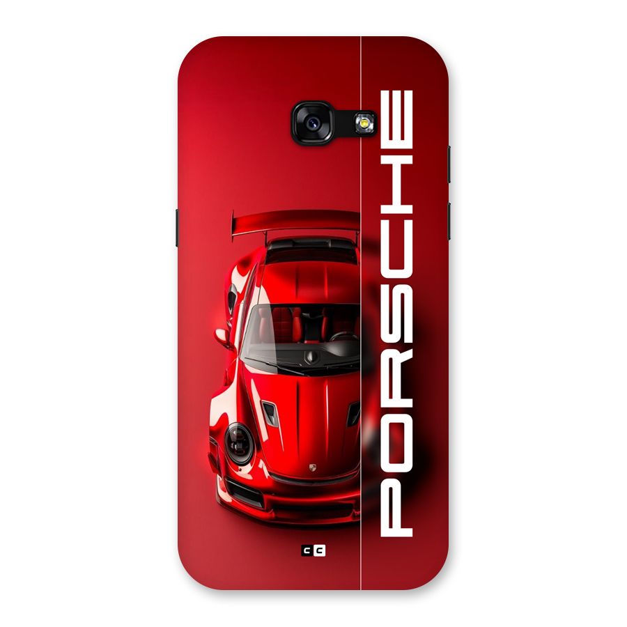 Red Porsche Back Case for Galaxy A5 2017