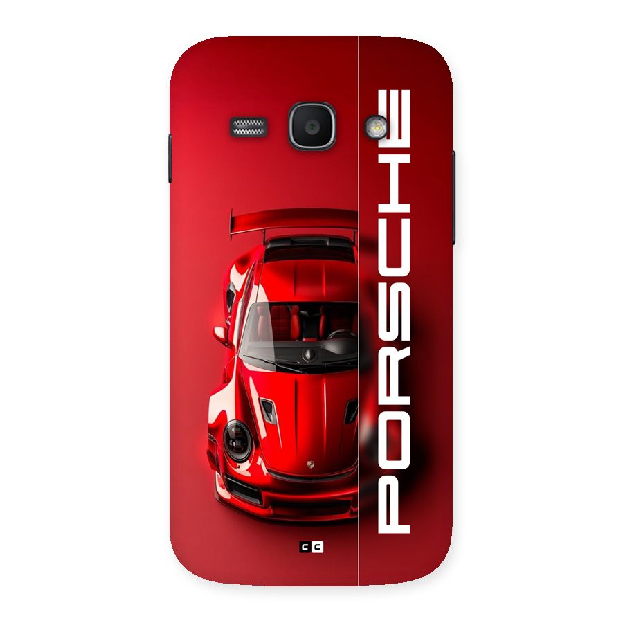 Red Porsche Back Case for Galaxy Ace3