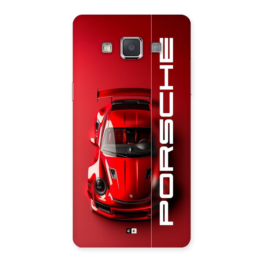 Red Porsche Back Case for Galaxy Grand 3