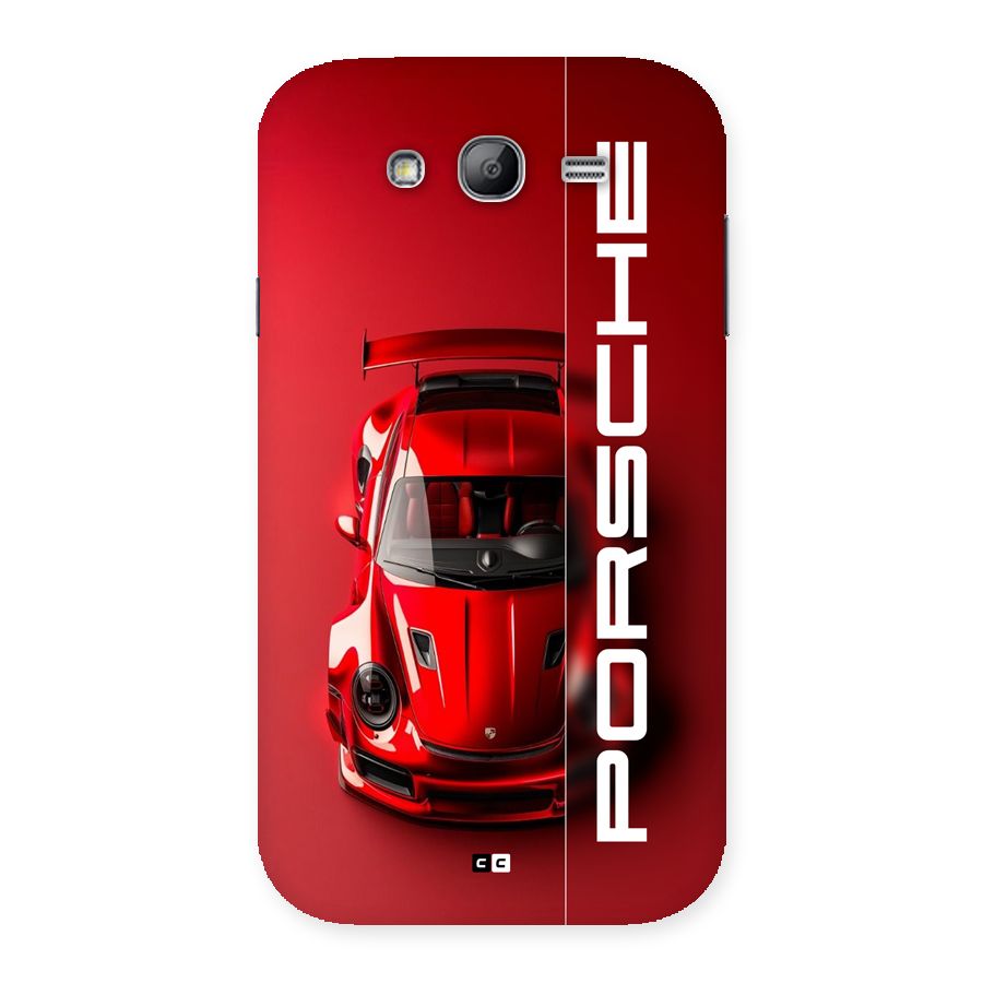 Red Porsche Back Case for Galaxy Grand Neo Plus