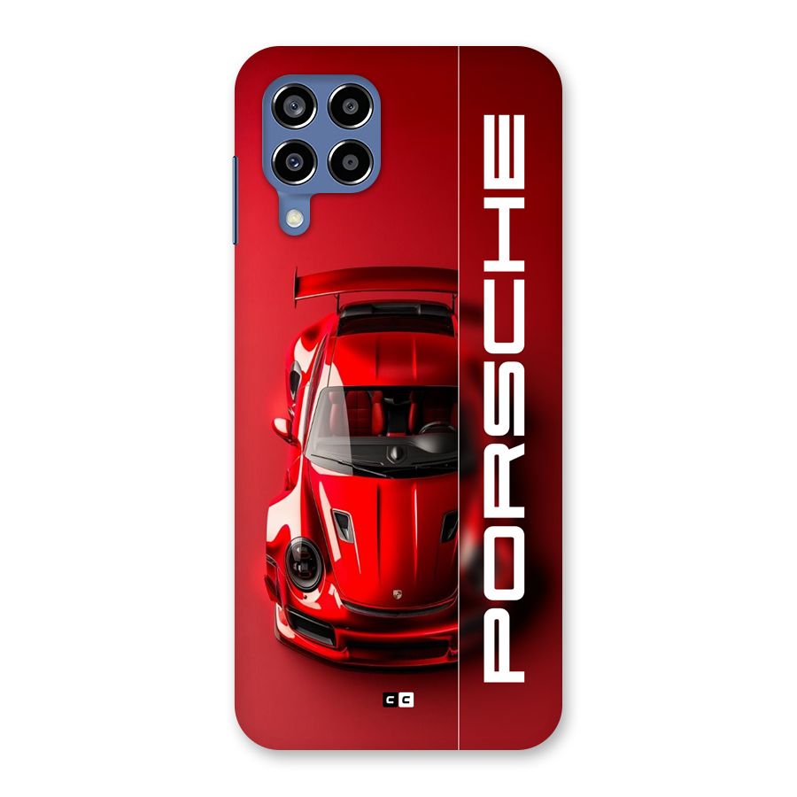 Red Porsche Back Case for Galaxy M53 5G