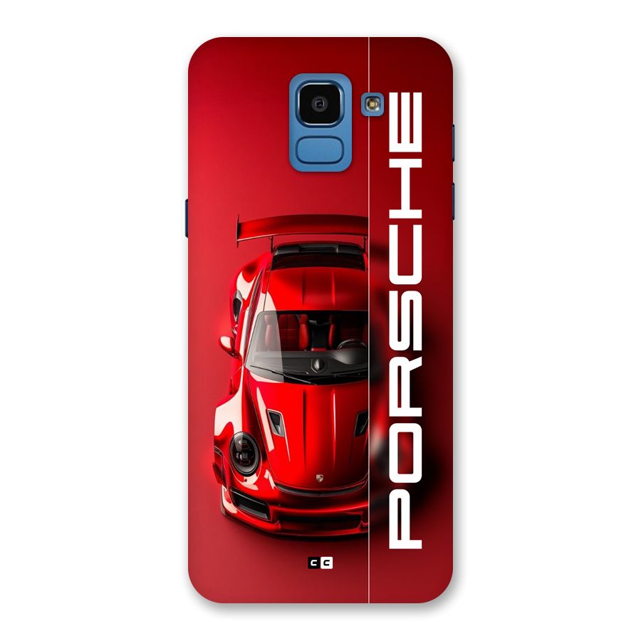 Red Porsche Back Case for Galaxy On6