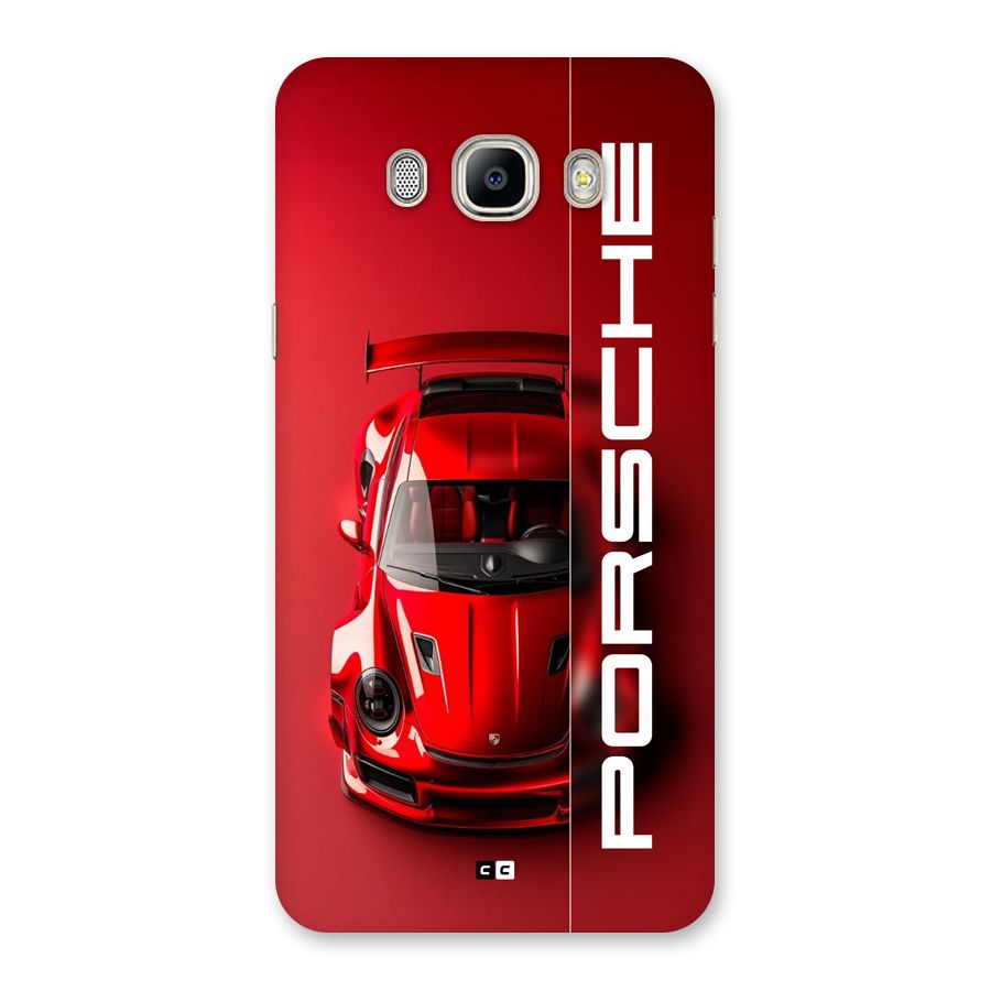 Red Porsche Back Case for Galaxy On8