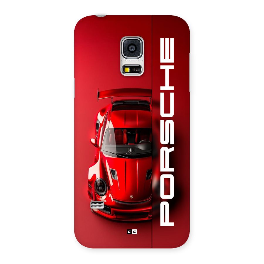 Red Porsche Back Case for Galaxy S5 Mini