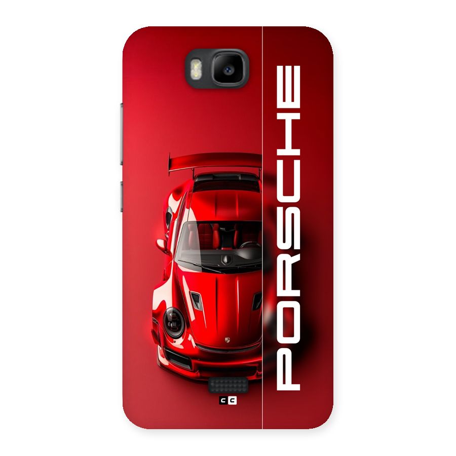Red Porsche Back Case for Honor Bee