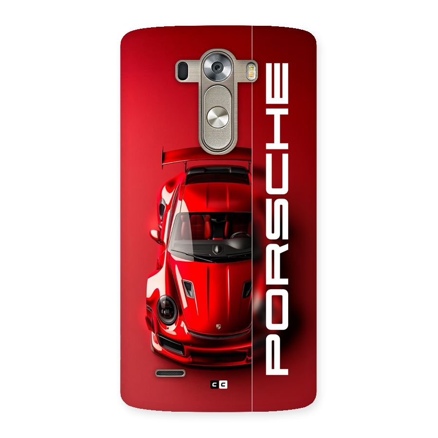 Red Porsche Back Case for LG G3