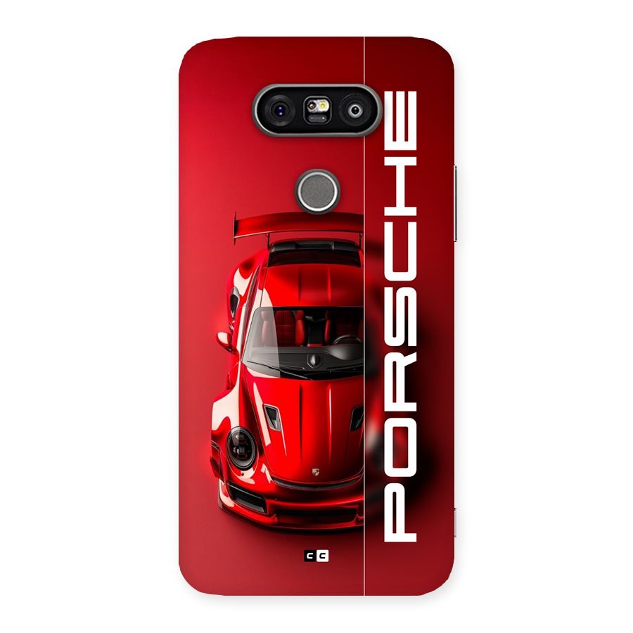 Red Porsche Back Case for LG G5