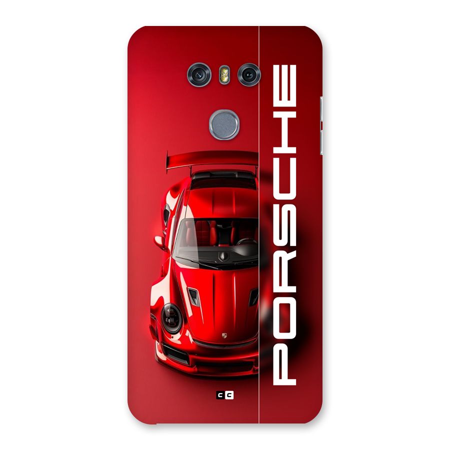 Red Porsche Back Case for LG G6