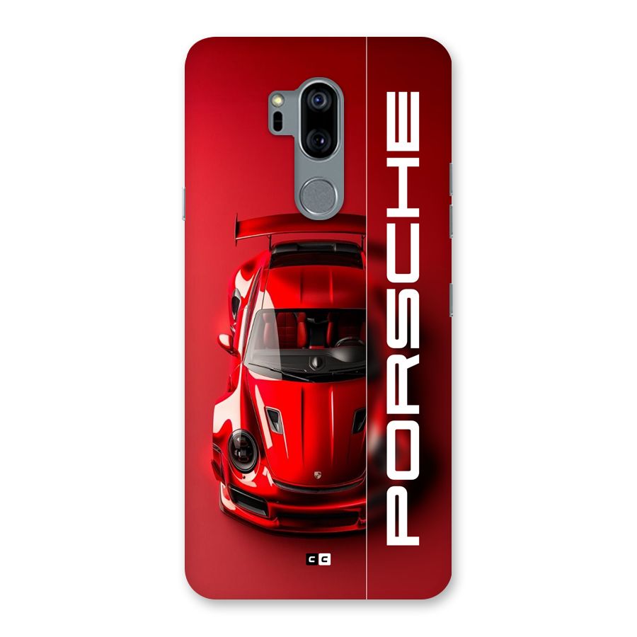 Red Porsche Back Case for LG G7