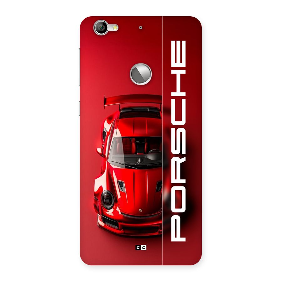 Red Porsche Back Case for Le 1S