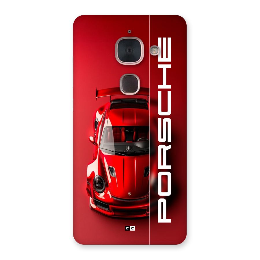 Red Porsche Back Case for Le Max 2