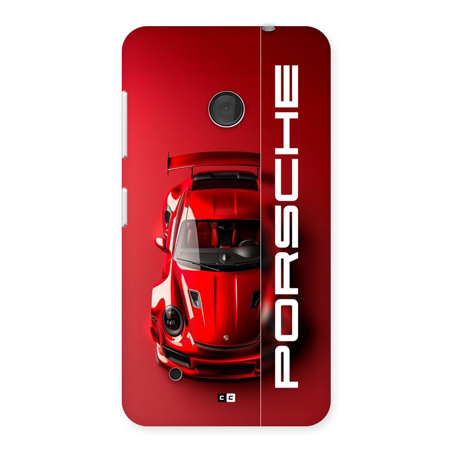 Red Porsche Back Case for Lumia 530