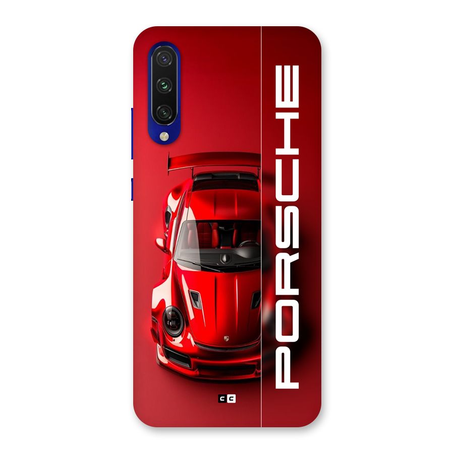 Red Porsche Back Case for Mi A3