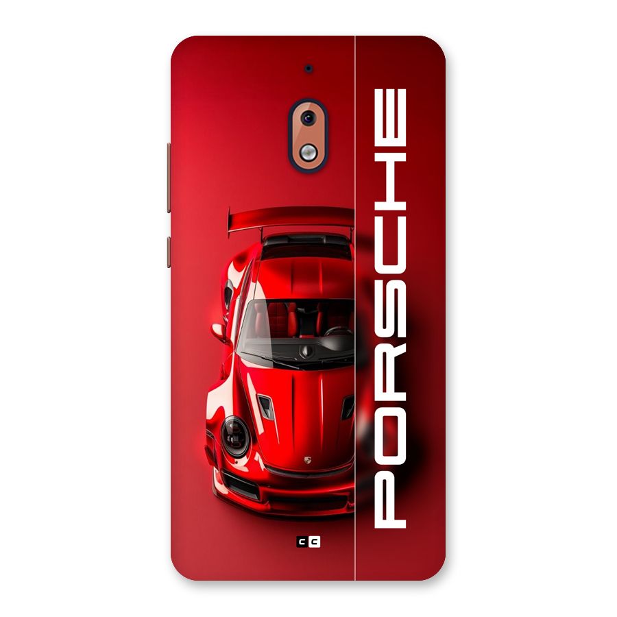 Red Porsche Back Case for Nokia 2.1