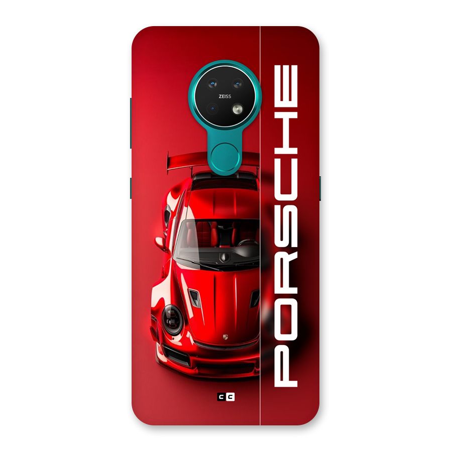 Red Porsche Back Case for Nokia 7.2