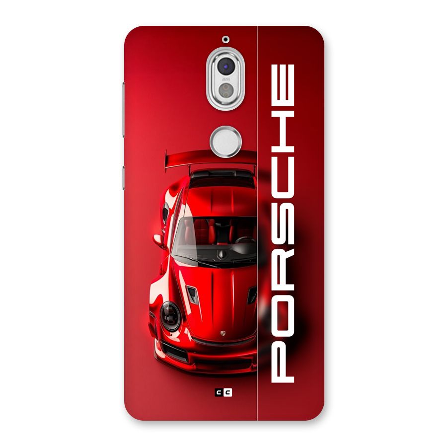 Red Porsche Back Case for Nokia 7