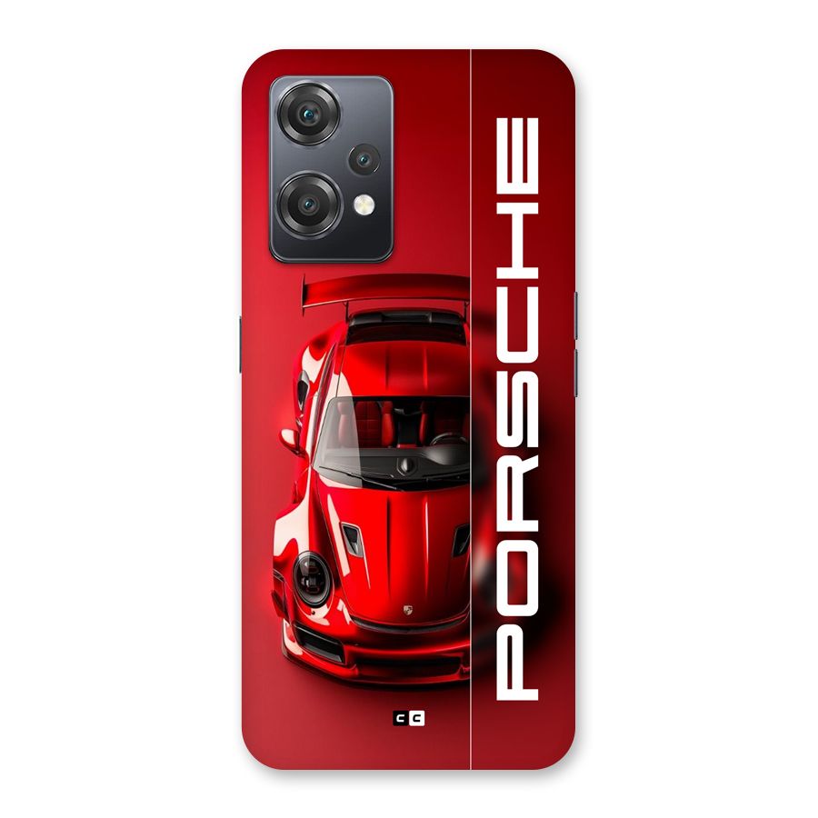 Red Porsche Back Case for OnePlus Nord CE 2 Lite 5G