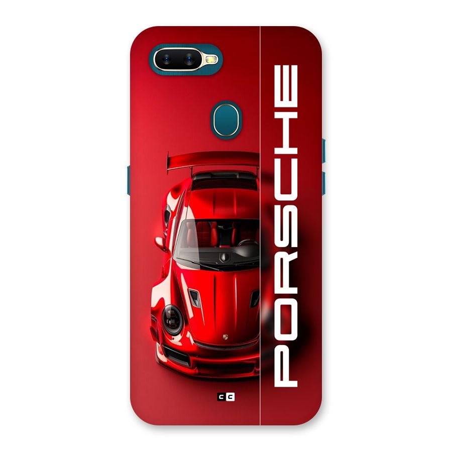 Red Porsche Back Case for Oppo A11k